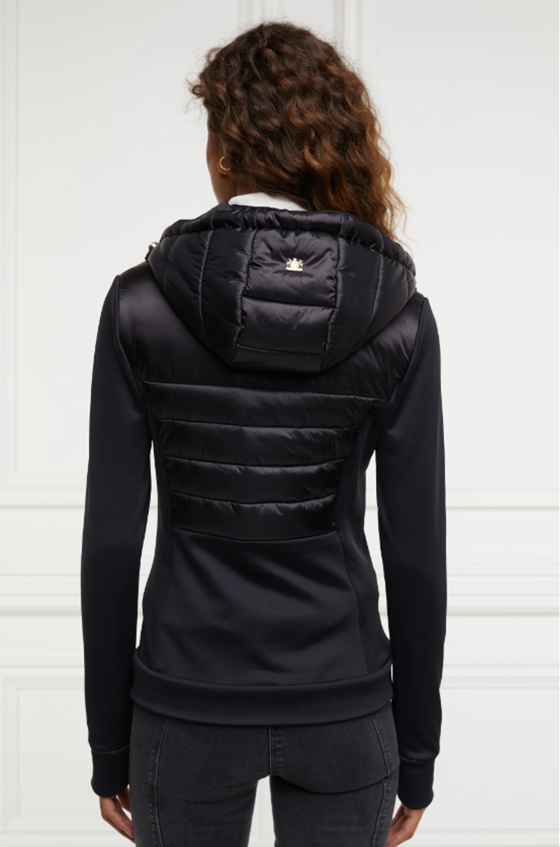 Holland Cooper Hybrid Shell Jacket- Black-2